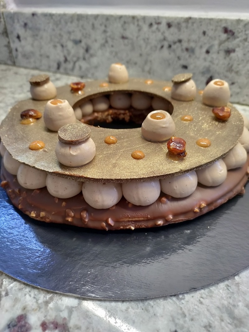 Entremet Caramel Insert Vanille