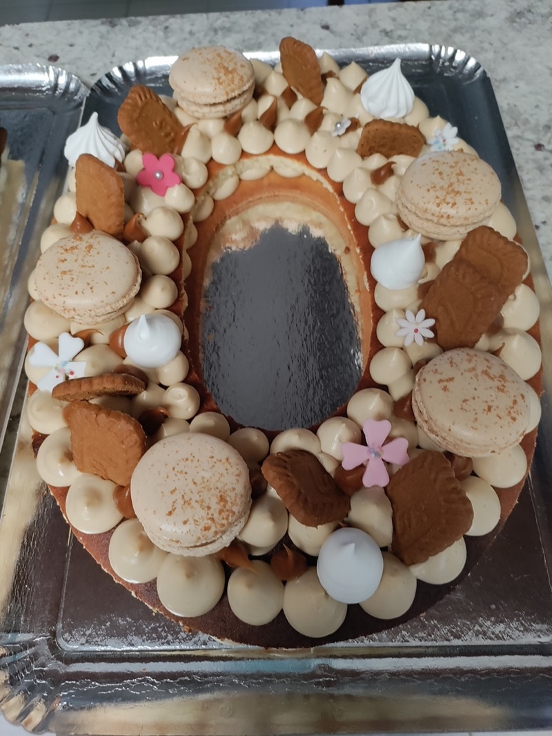 Number Cake Spéculoos