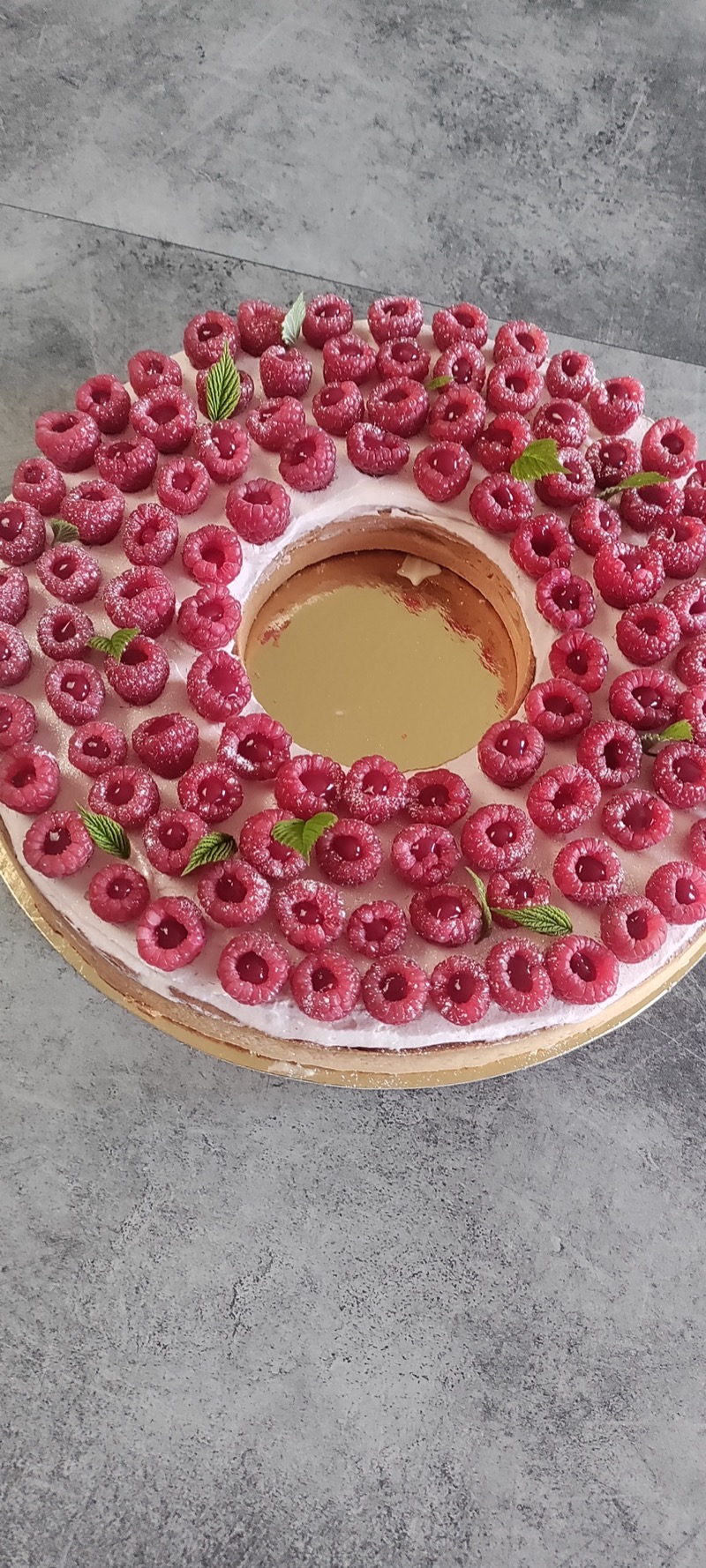 Tarte Framboises de Cyril Lignac
